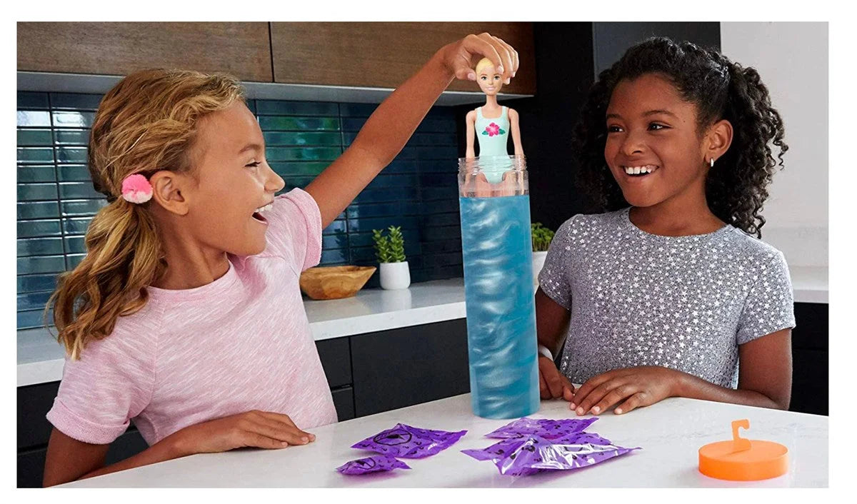 Barbie Color Reveal Renk Değiştiren Sürpriz Neon Saçlı Bebekler HDN72 | Toysall
