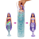 Barbie Color Reveal Renk Değiştiren Sürpriz Barbie Gökkuşağı Deniz Kızı Bebekler HDN68