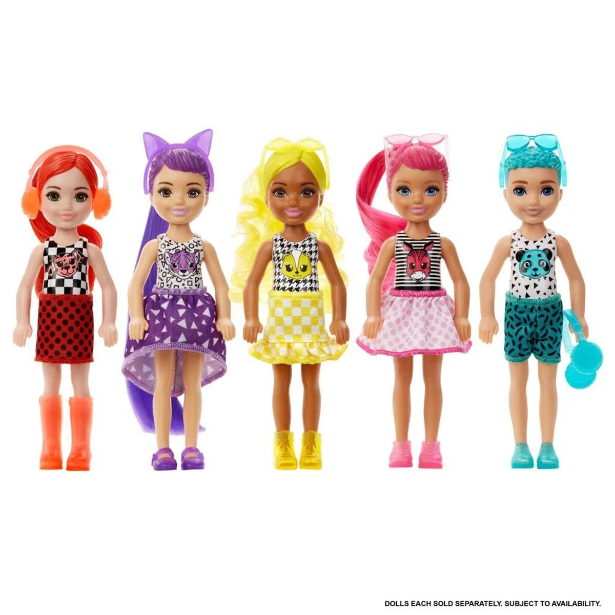 Barbie Color Reveal Renk Değiştiren Sürpriz Chelsea Bebekler S2 GWC60 | Toysall