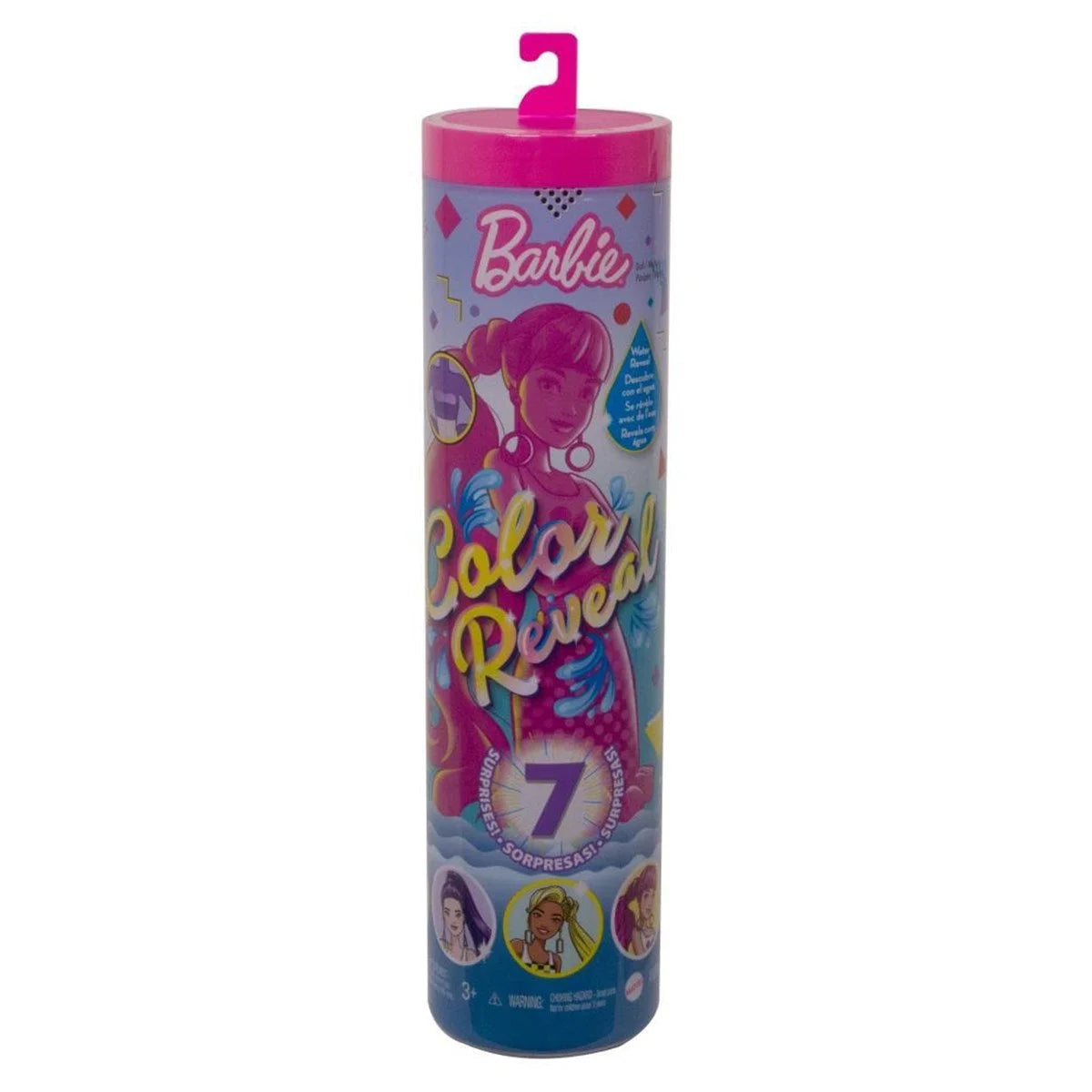 Barbie Color Reveal Renk Değiştiren Sürpriz Barbie Renk Bloklu Bebekler S2 GWC56 | Toysall