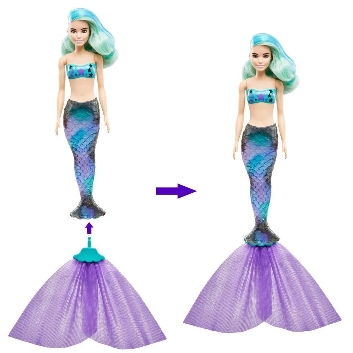 Barbie Color Reveal Renk Değiştiren Sürpriz Barbie Bebekler S7 GTP43 | Toysall