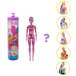 Barbie Color Reveal Renk Değiştiren Sürpriz Barbie Işıltılı Bebekler S1 GWC55 | Toysall
