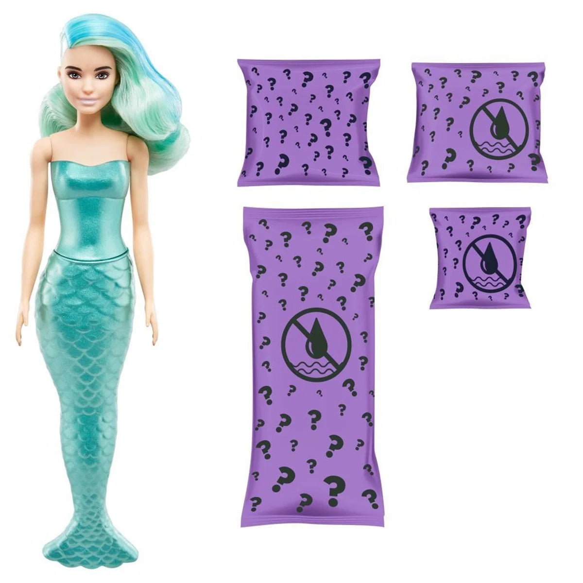 Barbie Color Reveal Renk Değiştiren Sürpriz Barbie Bebekler S7 GTP43 | Toysall