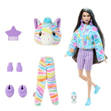 Barbie Cutie Reveal Barbie Rüya Renkler Serisi - Zebra HRK39