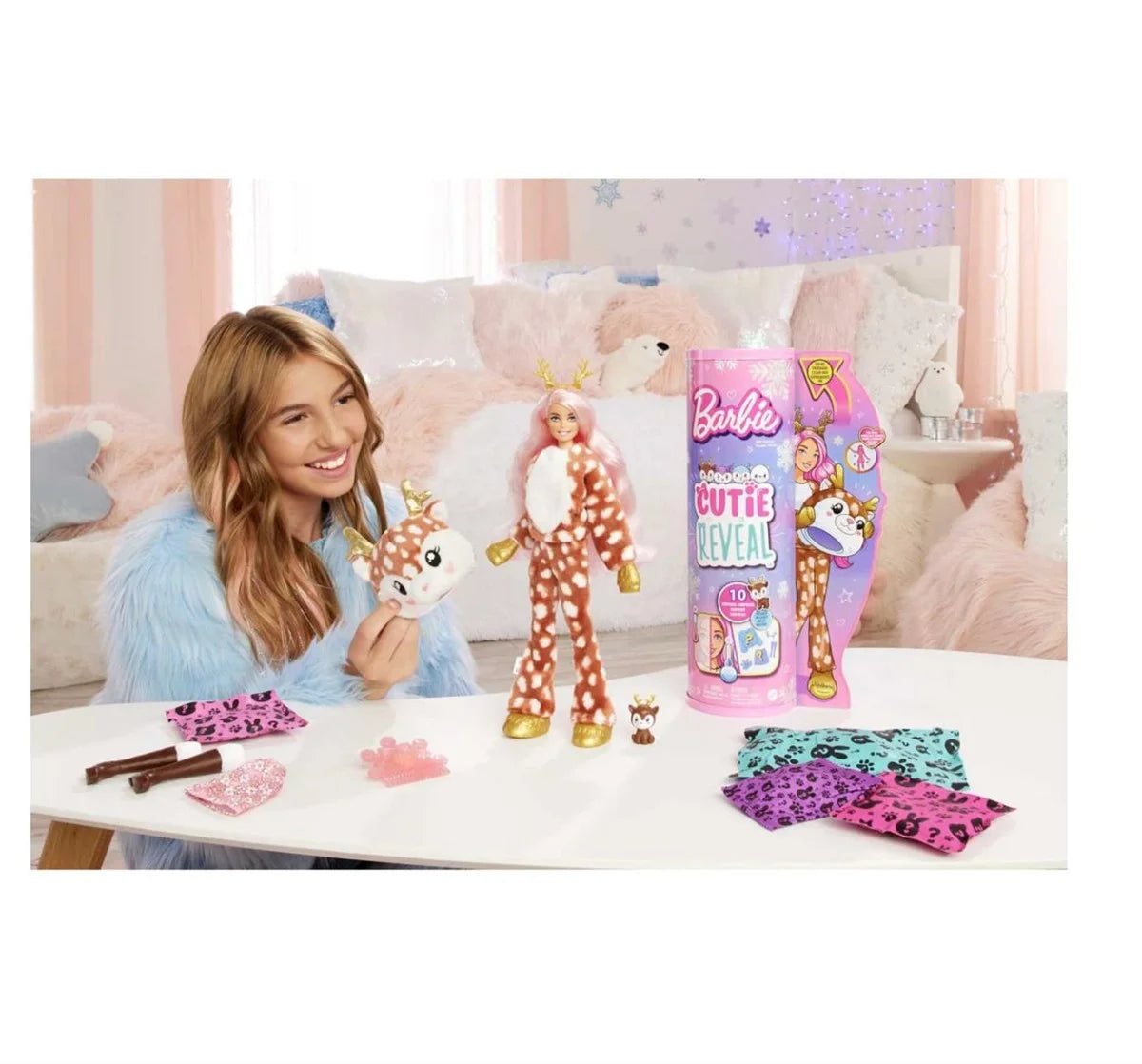 Barbie Cutie Reveal Bebekler 3. Seri HJM12-HJL61 | Toysall