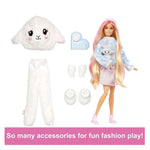 Barbie Cutie Reveal Bebekler Barbie Sevimli Kostümler Serisi - Kuzu HKR02-HKR03 | Toysall