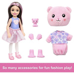 Barbie Cutie Reveal Bebekler Chelsea Sevimli Kostümler Serisi - Kedi HKR17-HKR19 | Toysall