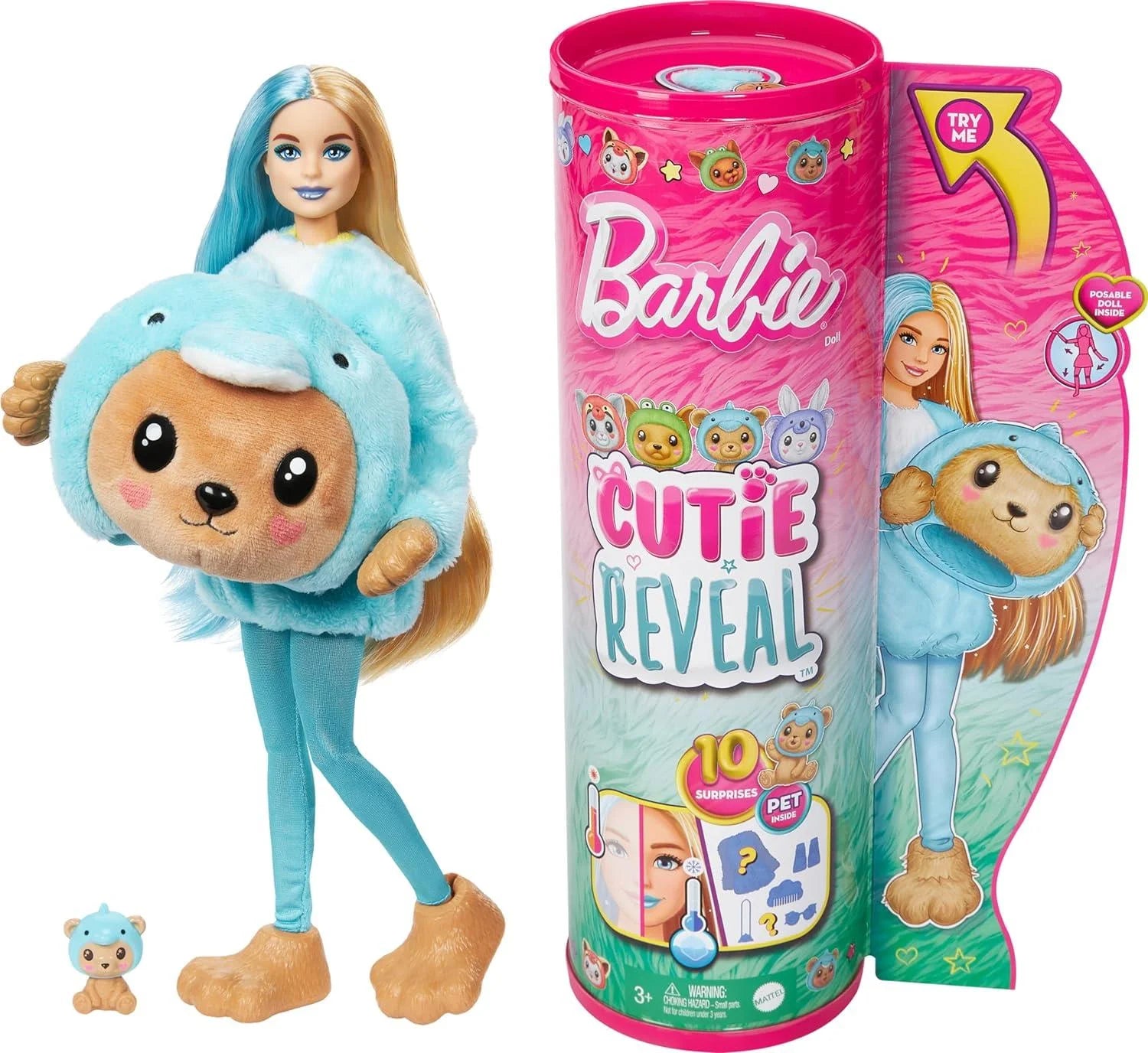 Barbie Cutie Reveal Şirin Kostümler Serisi - Ayıcık HRK25 | Toysall