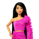 Barbie Deluxe Style Bebekler - Işıltılı Protez Bacaklı HYV26