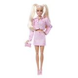 Barbie Deluxe Style Bebekler, Pembe Kot Ceketli Sarışın JJN69