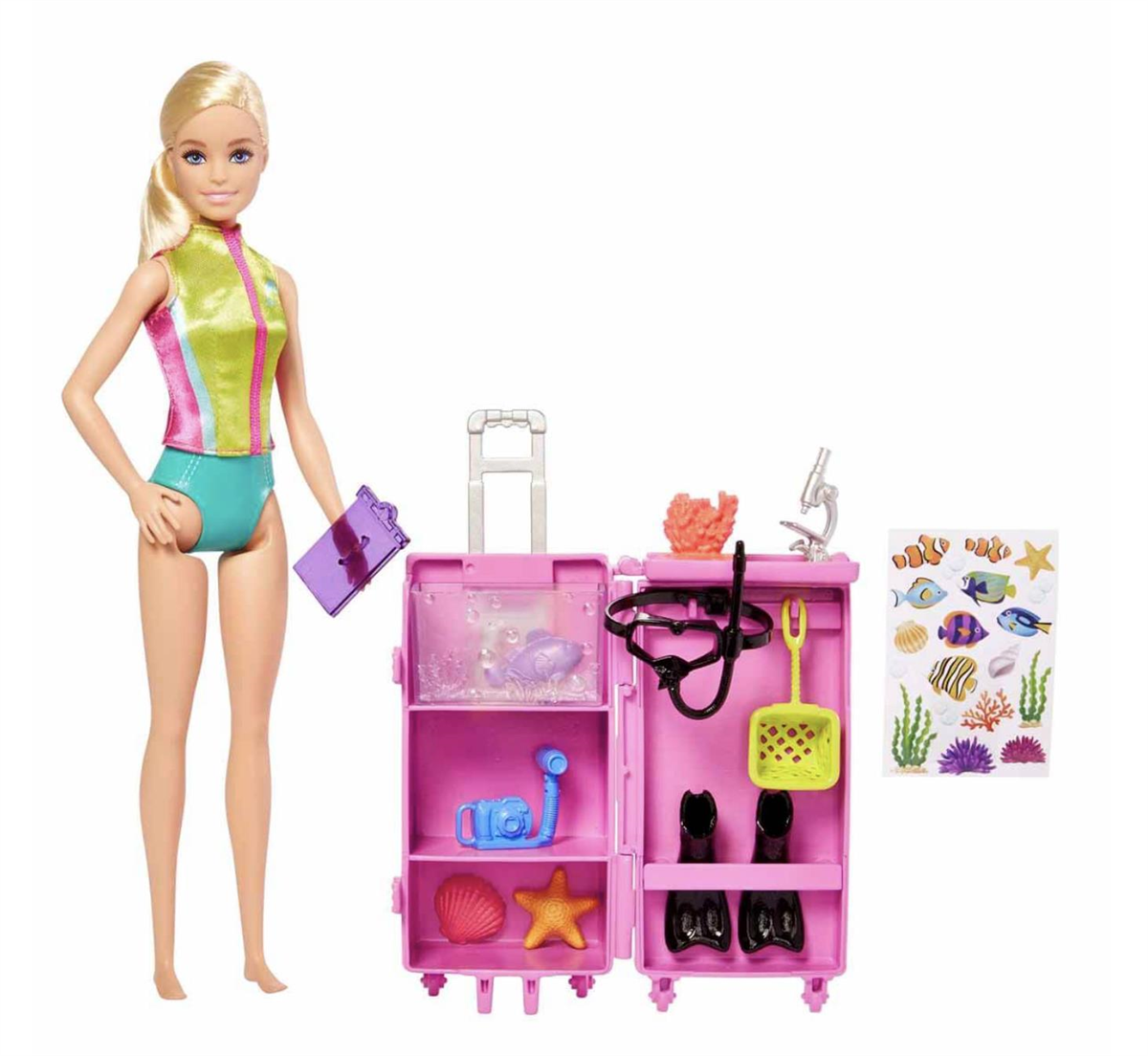 Barbie Deniz Biyoloğu Oyun Seti HMH26 | Toysall