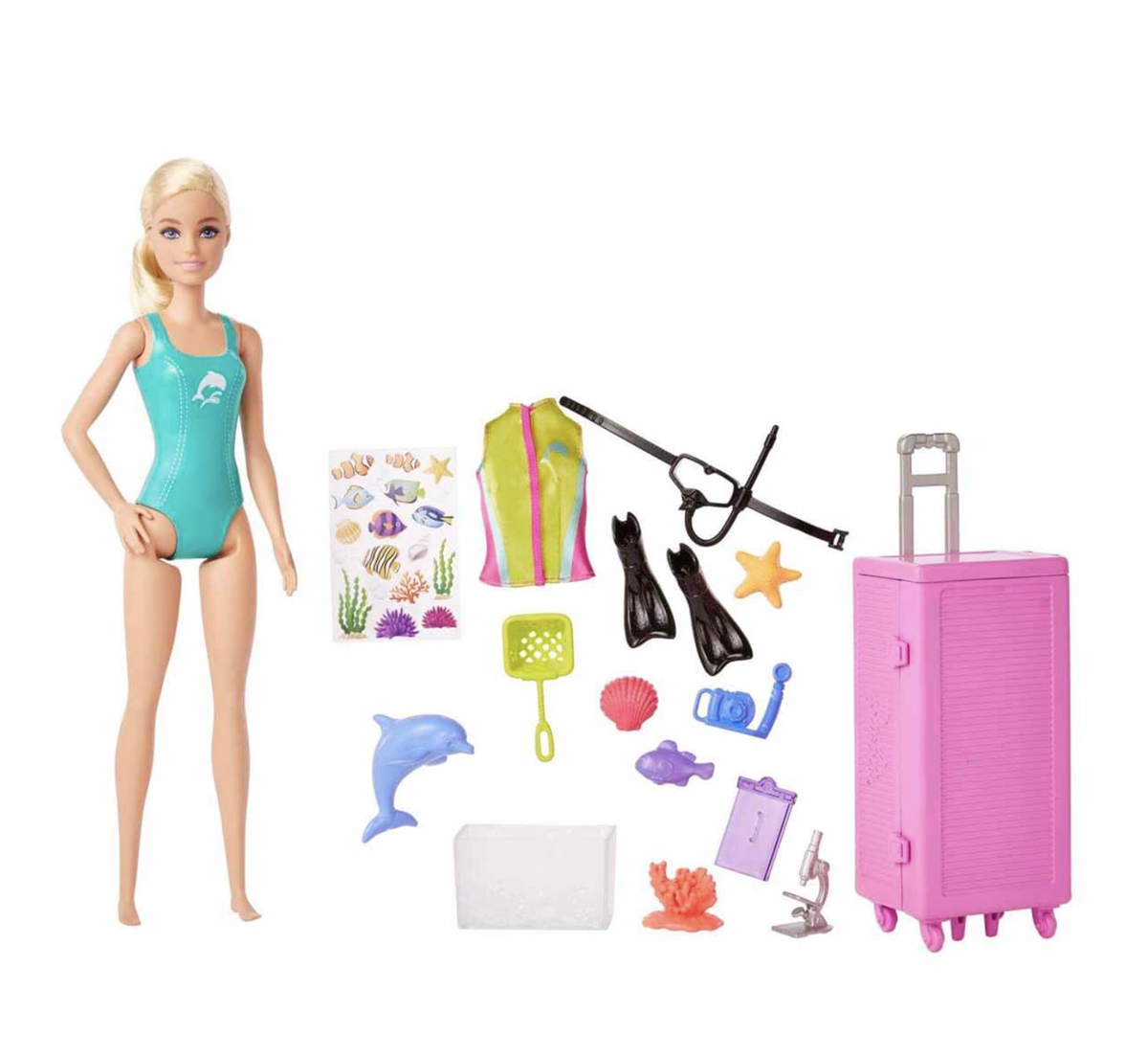 Barbie Deniz Biyoloğu Oyun Seti HMH26 | Toysall