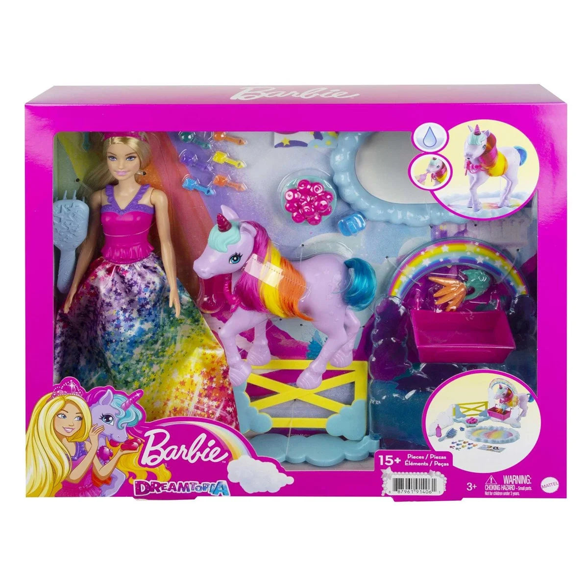 Barbie Dreamtopia Bebek ve Tek Boynuzlu At GTG01 | Toysall