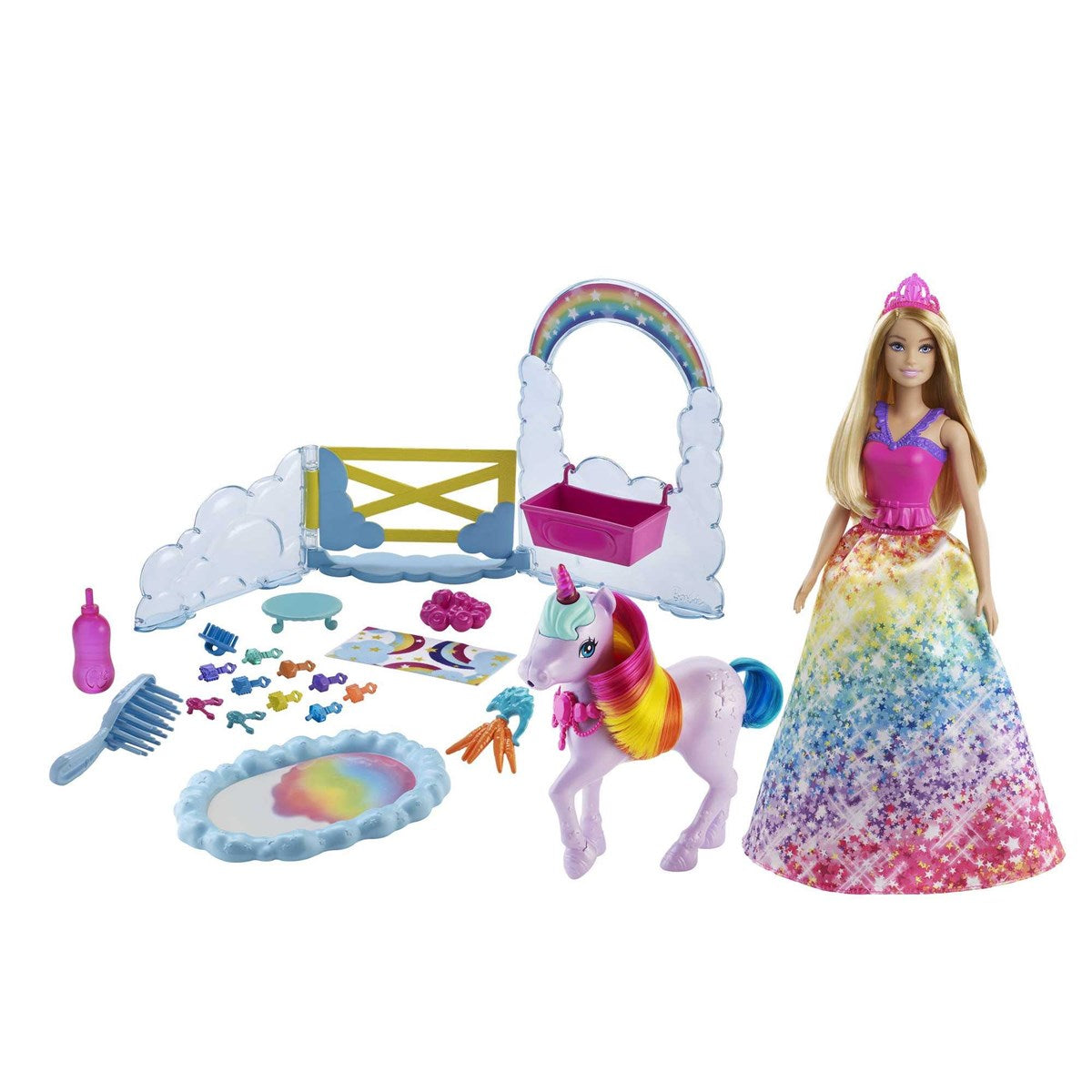 Barbie Dreamtopia Bebek ve Tek Boynuzlu At GTG01 | Toysall