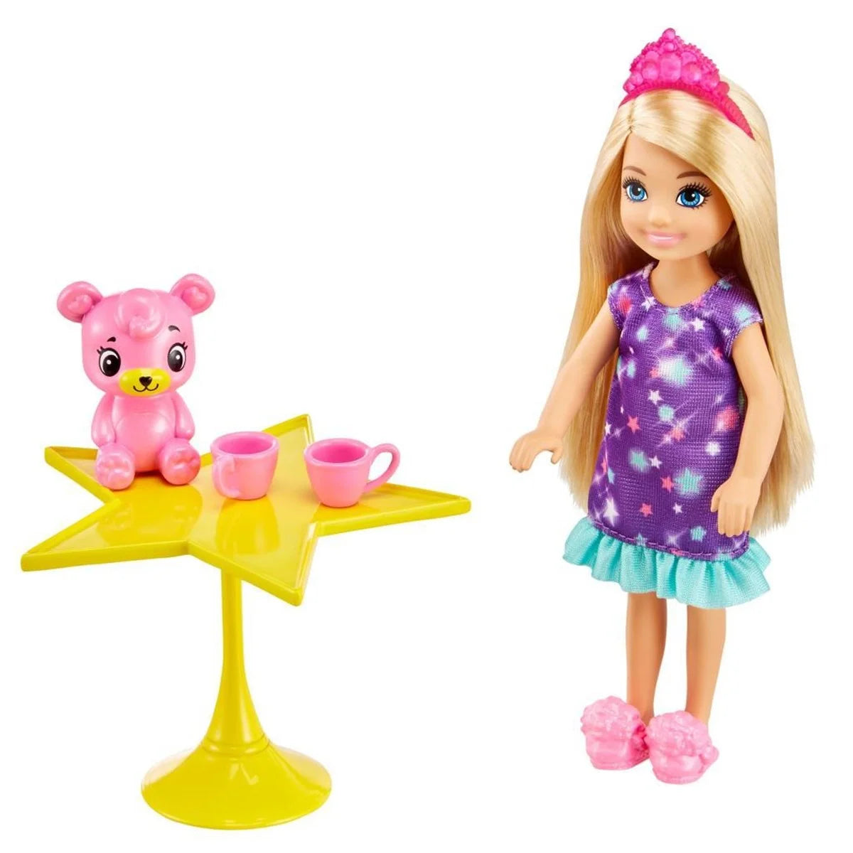 Barbie Dreamtopia Chelsea ve Eğlenceli Dünyası Oyun Seti GTF48-GTF50 | Toysall