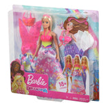 Barbie Dreamtopia Dönüşen Prenses Bebek Oyun Seti GJK40 | Toysall