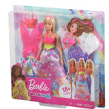 Barbie Dreamtopia Dönüşen Prenses Bebek Oyun Seti GJK40 | Toysall