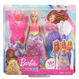 Barbie Dreamtopia Dönüşen Prenses Bebek Oyun Seti GJK40 | Toysall