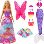 Barbie Dreamtopia Dönüşen Prenses Bebek Oyun Seti GJK40 | Toysall