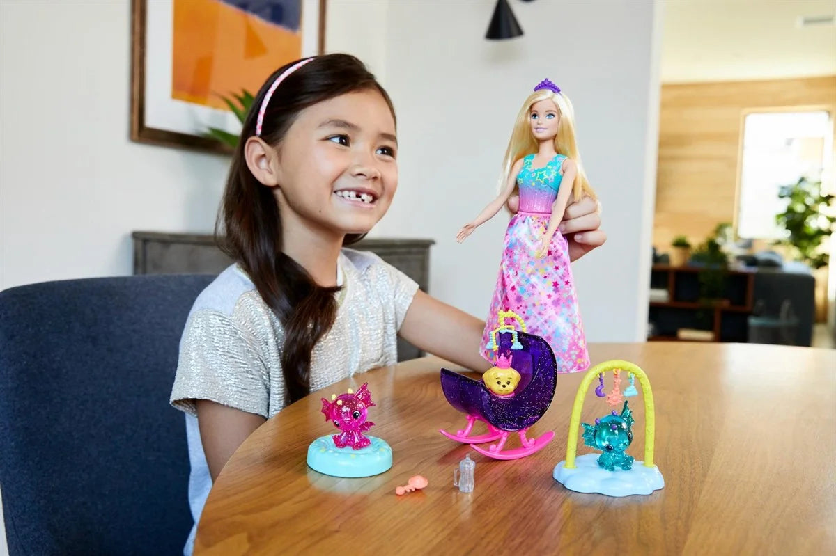 Barbie Dreamtopia Prenses Bebek ve Aksesuarları Oyun Setleri GJK49-GJK51 | Toysall