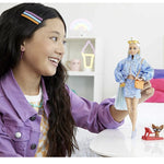 Barbie Ekstra Mavi Takımlı Bebek HHN08 | Toysall