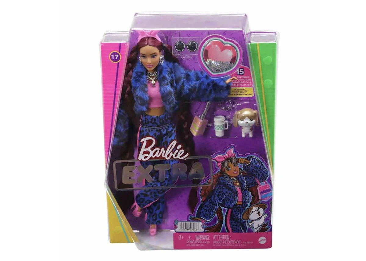 Barbie Ekstra Pembe Bandanalı Bebek HHN09 | Toysall