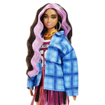 Barbie Extra Ekose Ceketli Bebek HDJ46 | Toysall