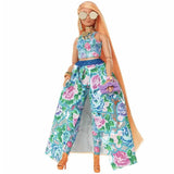 Barbie Extra Fancy Çiçekli Kostümlü Bebek HHN14 | Toysall