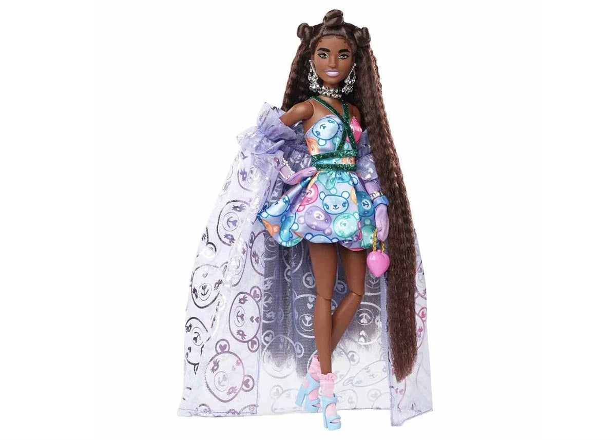 Barbie Extra Fancy Mor Kostümlü Bebek HHN13 | Toysall