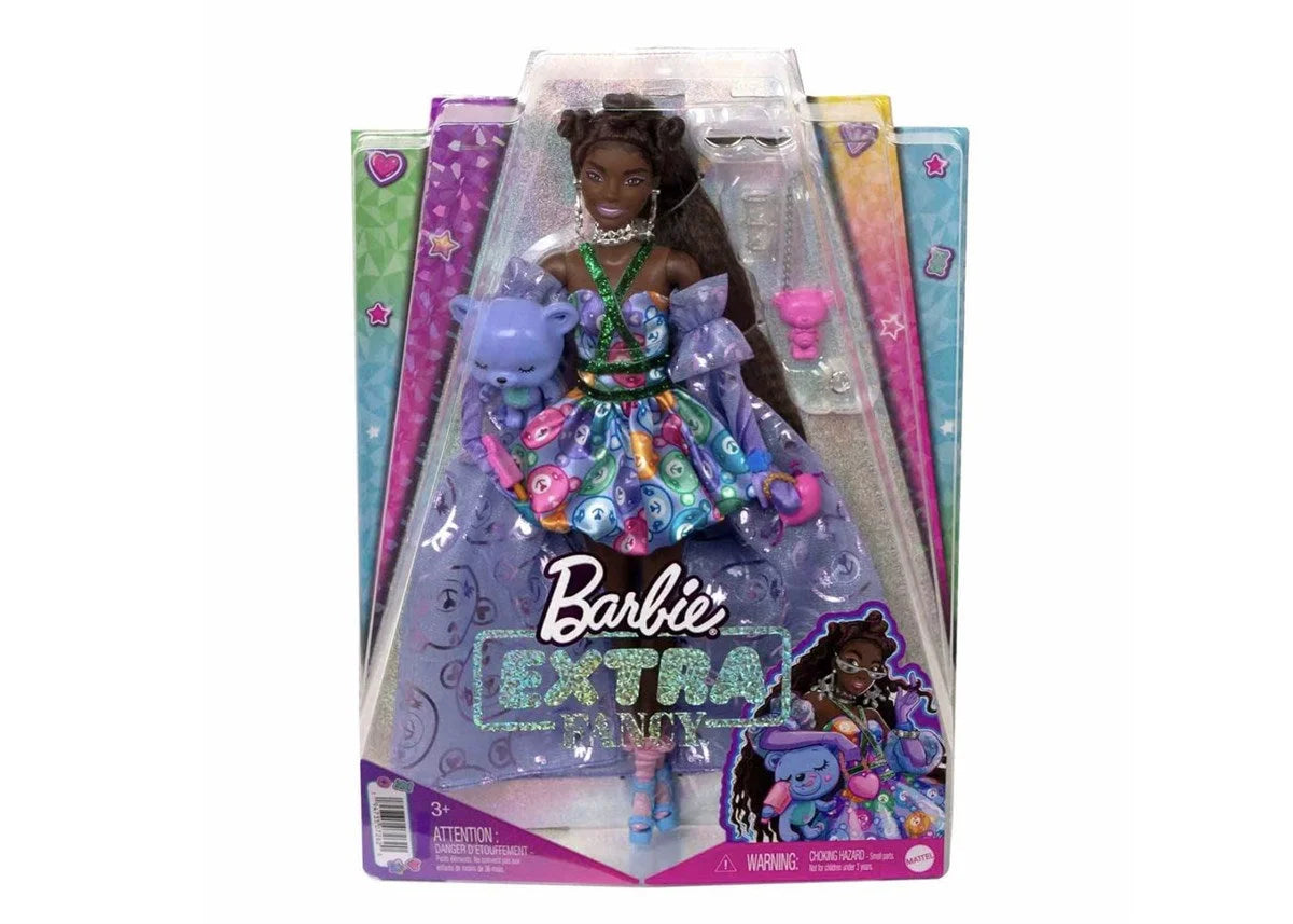 Barbie Extra Fancy Mor Kostümlü Bebek HHN13 | Toysall