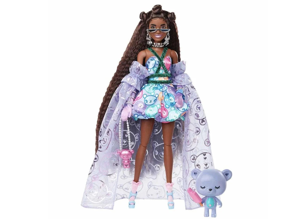 Barbie Extra Fancy Mor Kostümlü Bebek HHN13 | Toysall