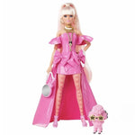 Barbie Extra Fancy Pembe Kostümlü Bebek HHN12 | Toysall