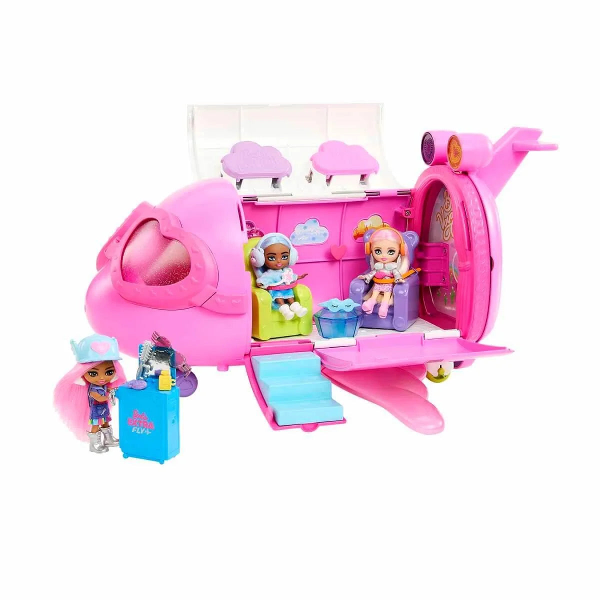 Barbie Extra Jet ve Extra Mini Minis Oyun Seti HPF72 | Toysall