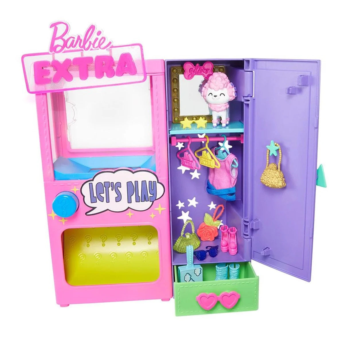 Barbie Extra Kıyafet Otomatı Oyun Seti HFG75 | Toysall