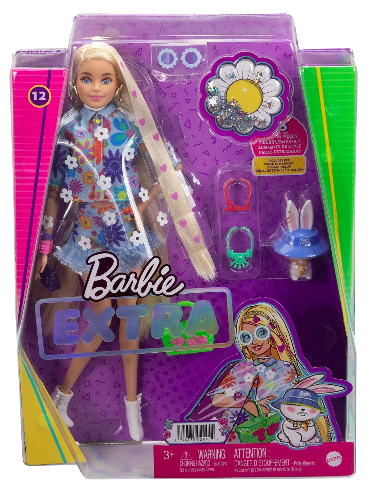 Barbie Extra Mavi Etekli Bebek HDJ45 | Toysall