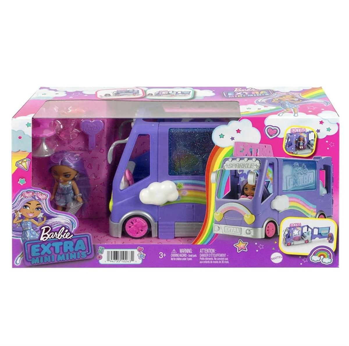 Barbie Extra Mini Mini Tur Otobüsü HKF84 | Toysall