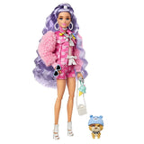 Barbie Extra Mor Saçlı Bebek GXF08 | Toysall