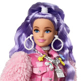 Barbie Extra Mor Saçlı Bebek GXF08 | Toysall