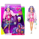 Barbie Extra Mor Saçlı Bebek GXF08 | Toysall