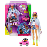 Barbie Extra Renkli Örgü Saçlı Bebek GRN29