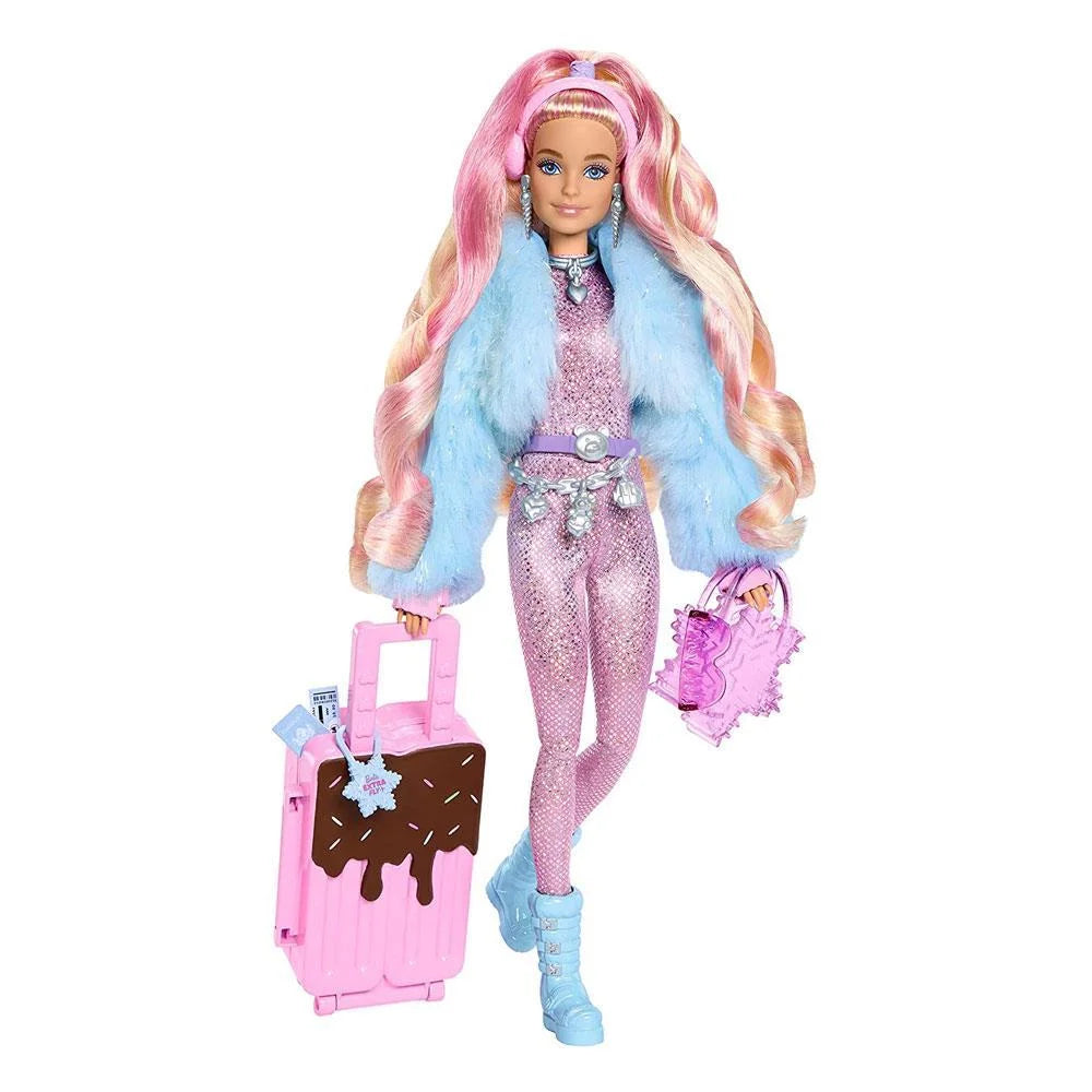 Barbie Extra Seyahat Bebekleri Kar Temalı HPB16 | Toysall