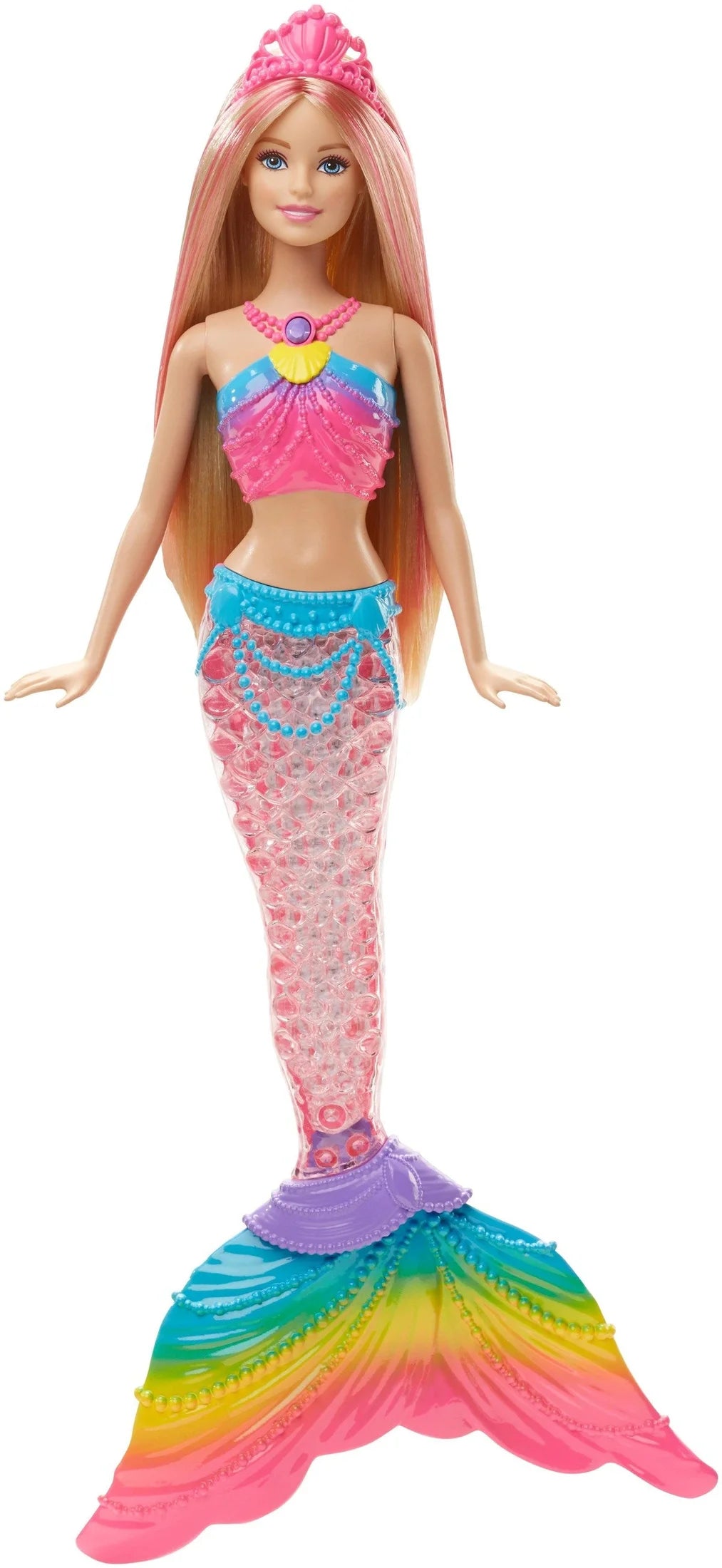 Barbie Gökkuşağı Işıklı Denizkızı DHC40 | Toysall