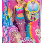 Barbie Gökkuşağı Işıklı Denizkızı DHC40 | Toysall