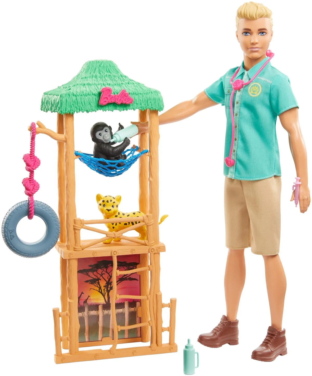 Barbie Ken ve Meslekleri Oyun Setleri GJM32-GJM33 | Toysall