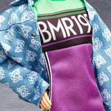 Barbie Koleksiyon Bebeği Kot Ceketli Çantalı GHT95 GHT95