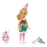 Barbie Kostümlü Chelsea ve Hayvancığı Oyun  Setleri GHV69-GHV72