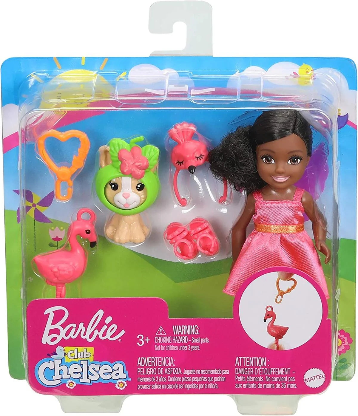 Barbie Kostümlü Chelsea ve Hayvancığı Oyun Setleri GHV69-GJW30 | Toysall