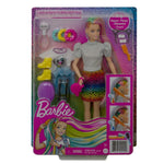 Barbie Leopar Desenli Saçlar Bebeği GRN81 | Toysall