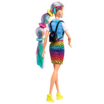 Barbie Leopar Desenli Saçlar Bebeği GRN81 | Toysall