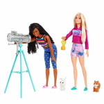 Barbie Malibu ve Brooklyn Kampta Oyun Seti HGC18 | Toysall